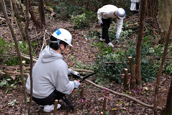 アサヒ飲料明石工場の森
